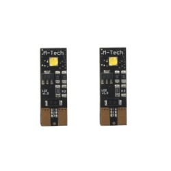 Λάμπες Led T10 12volt 2 Smd Led Canbus Λευκές M-Tech LB802W 2 Τεμάχια
