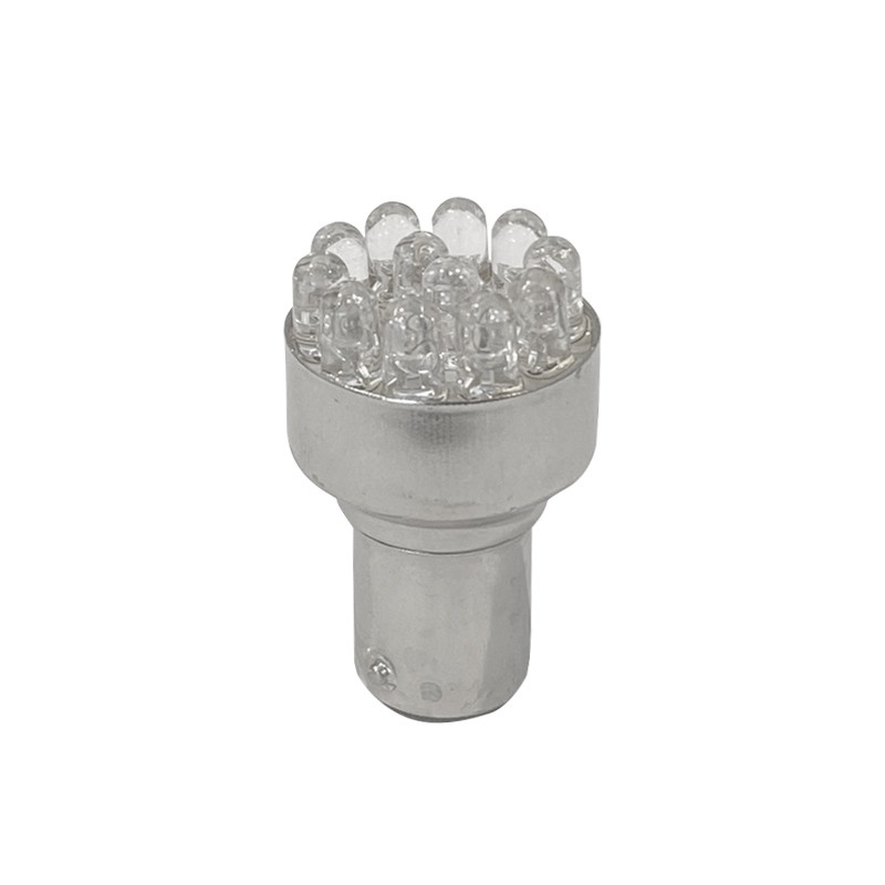 Λάμπα Led S25 P21/5W  BAY15D 12 Led Διπολική 12volt Λευκή Type-R TR-9605W 1 Τεμάχιο