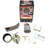 Όργανο Υποπίεσης Αέρα Vacuum Prosport Diamond Series Mirror Look Φιμέ 52mm 270 Μοίρες