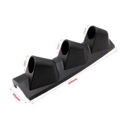 Βάση Για Όργανα Κολώνας Τριπλή (3 x 52mm) Μαύρη Prosport