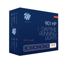 DRL Set Φώτα Ημέρας Universal DRL901HP M-Tech Osram Technology 168 x 38.4 x 22.5mm 2 Τεμάχια
