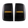 Πισινά Φανάρια Set Για VW Amarok 10-21 Full Led Bar Dynamic Φλας Μαύρο / Φιμέ VLand