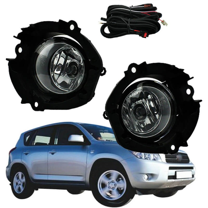 Προβολείς Ομίχλης Για Toyota Rav 4 05-12 / Yaris 05-11 / Auris 06-12 / ΙQ 09-16 / Avensis 03-12 / Peugeot 106 92-95 / 107 12-14 