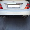 Πισινός Προφυλακτήρας Για Mercedes-Benz C-Class W204 07-14 C63 Facelift / Amg Look