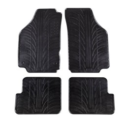 Πατάκια Αυτοκινήτου Gledring 0371 Lancia Ypsilon 2003-2011 Μαύρο 4 Τεμάχια