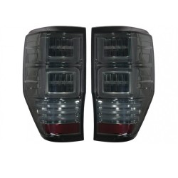 Πισινά Φανάρια Set Για Ford Ranger 12-18 Led Bar Dynamic Φιμέ Full Led VLand