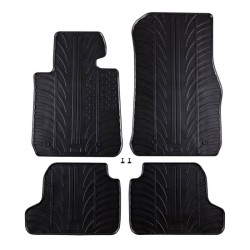 Πατάκια Αυτοκινήτου Gledring 0344 BMW Series 2 Coupe 2014- Μαύρο 4 Τεμάχια
